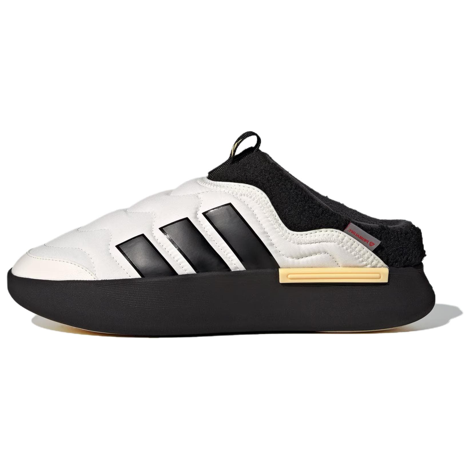 Adidas Adipuff Mule Pantofi sport unisex, confortabili, antiderapanți, cu talpă joasă, albi JR0066 cm