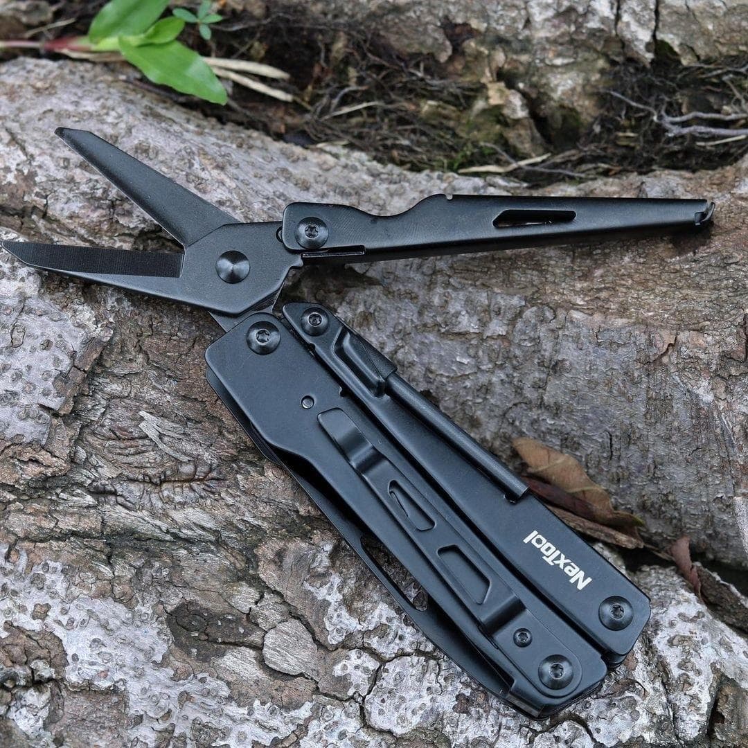 Instrumente 10 în 1 Cuțit multifuncțional NexTool Lamă Clește pliabil Camping Drumeții Ciclism Foarfece portabile