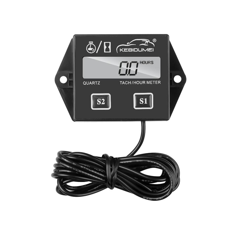 Tahometru Contor RPM Contor oră Afișaj digital LCD Indicator tahograf automat Temporizator viteză în vid Universal pentru mașină Motocicletă