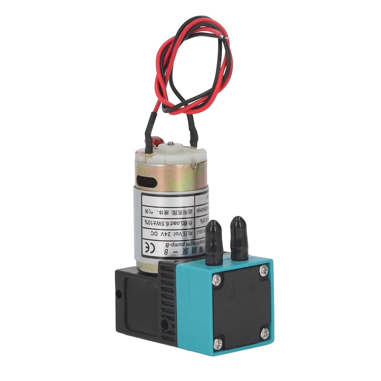 Pompă de cerneală din plastic, imprimare cu jet de cerneală, pompă de cerneală mică, accesoriu pentru imprimantă UV, DC 24V 6,5W, conector de 5