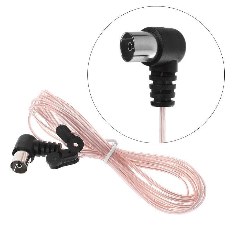 Noua antenă FM Conector tip mufă femelă Receptor radio audio stereo pentru Yamaha JVC Sherwood Pioneer Oenon Panasonic Onkyo