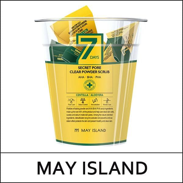 [INSULA MAI] (s1) 7 Days Secret Exfoliant Pudră pentru Curățarea Porilor (5g*12ea) 1 pachet