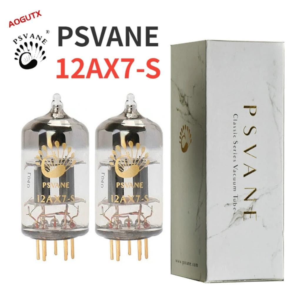Tub Vid PSVANE 12AX7 ECC83 EL84 ECC81 ECC82 ECC83 12AU7 12AX7 12AT7 Tuburi Pereche de Precizie pentru Amplificator cu Tuburi ElectronicDIY