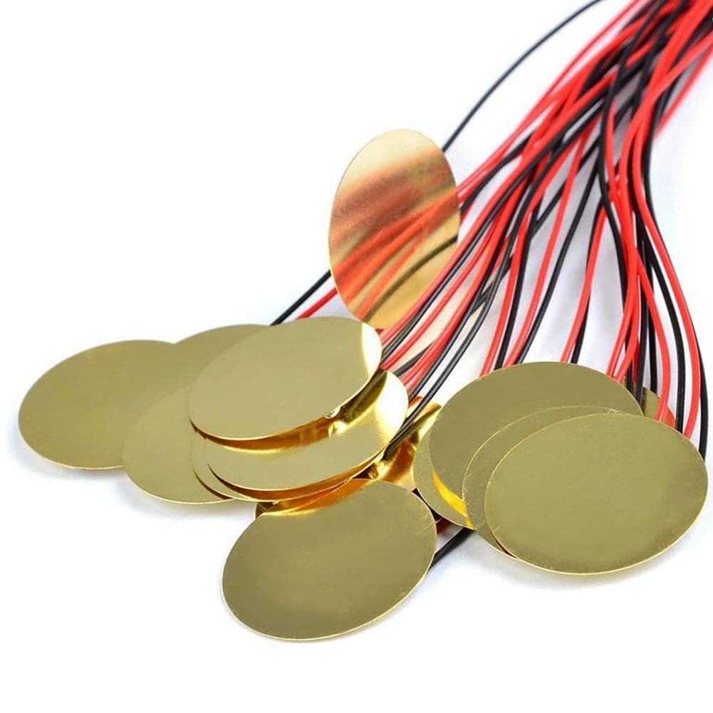 15 buc Piezo Pickup 35 mm Piezo Amplificatoare Discuri Piezo Disc Traductor Contact Microfon Declanșator