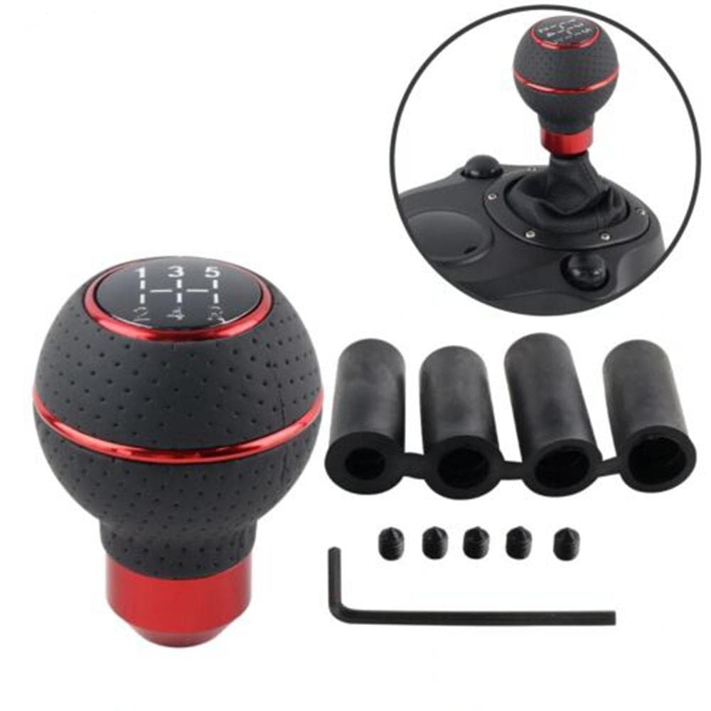 Buton manual de schimbare a bilei universal cu 5 viteze pentru Logitech G923 G29 G27 G25 TH8A pt. roșu