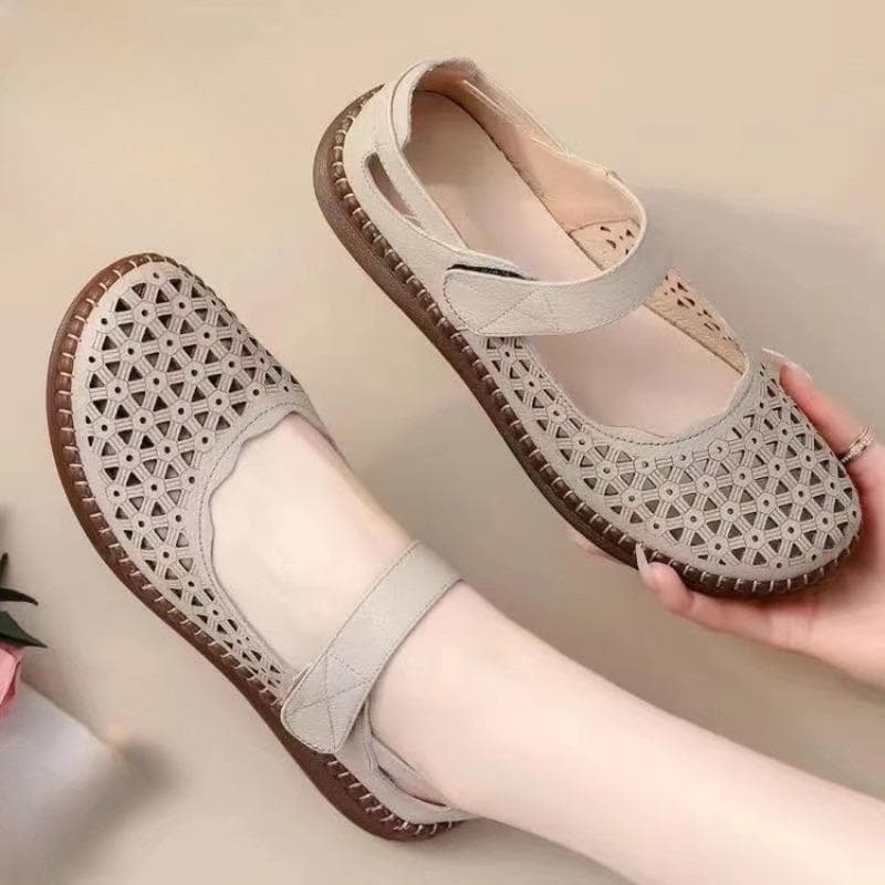 Sandale Respirabile cu Talpă Moale Casual Crocs Perforate Antiderapante Pantofi de Plajă cm culoare gri