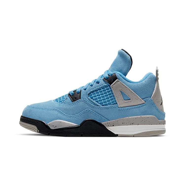 Pantofi sport Air Jordan 4 Retro PS University Albastru copii Tech-Grey Alb Negru BQ7669-400 cm