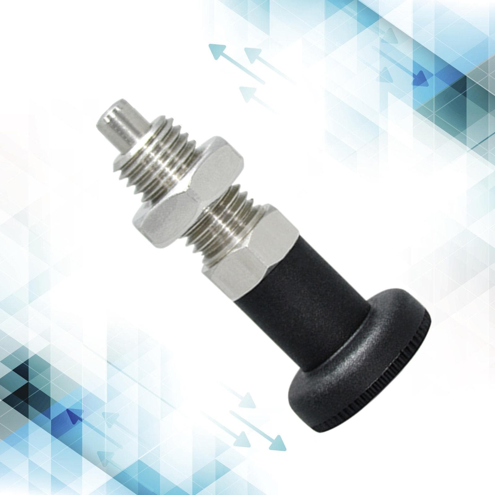 Buton cu Arc Piston Indexare Piston Pin Indexare cu Blocare Automată Șurub cu Filet Fin Durabil pentru Poziționare Precisă