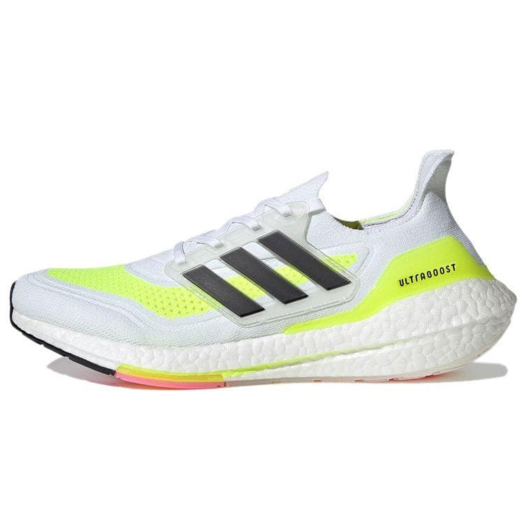 Adidași Unisex adidas UltraBoost 21 Alb Galben Solar Cloud-White Negru Core FY0377 cm