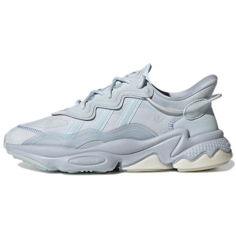 Adidas Originals Ozweego Mesh Casual Absorbție Șoc Antiderapant Durabil Pantofi Sport cu Top Jos Femei Adidași Albastru GY1037 cm