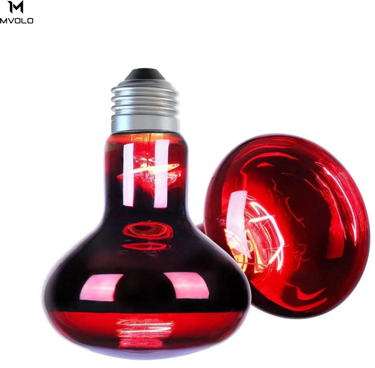 Lampă cu infraroșu Mvolo® 300W – Terapie cu căldură pentru dureri musculare și articulare – Sprijină recuperarea și relaxarea