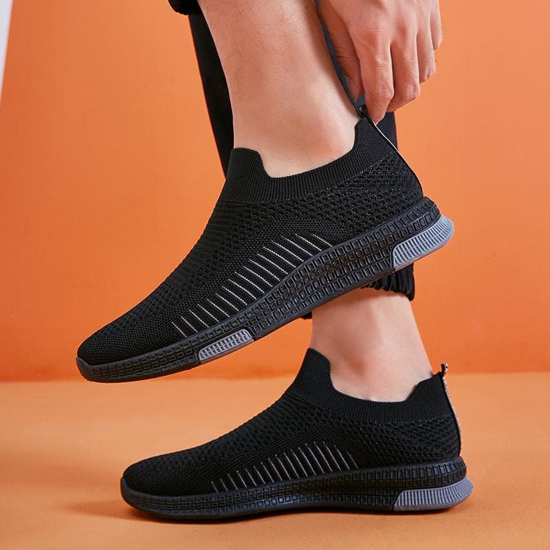 Pantofi de alergare ușori pentru bărbați, pantofi de jogging respirabili, adidași pentru bărbați, pantofi loafer slip-on, pantofi casual pentru