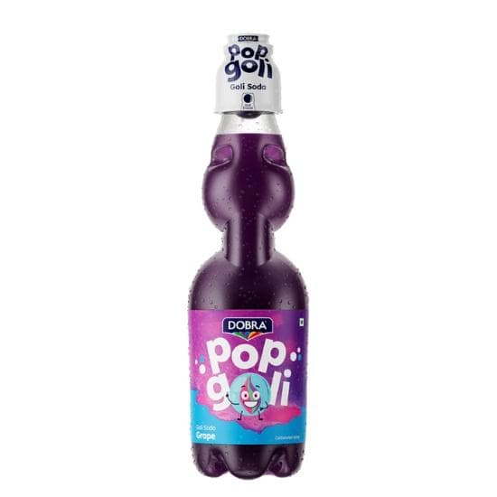 Pop Goli Soda – Aromă de struguri, Suc acidulat marmorat, 225ml