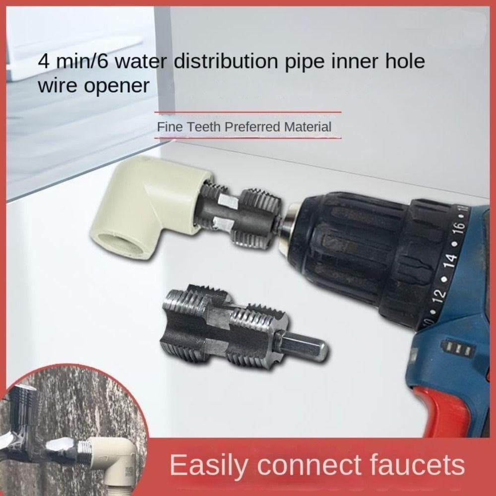 Filetare PPR Conducta de apa Orificiu interior Burghiu Conducta sanitara Filet Robinet Pompe Conducte