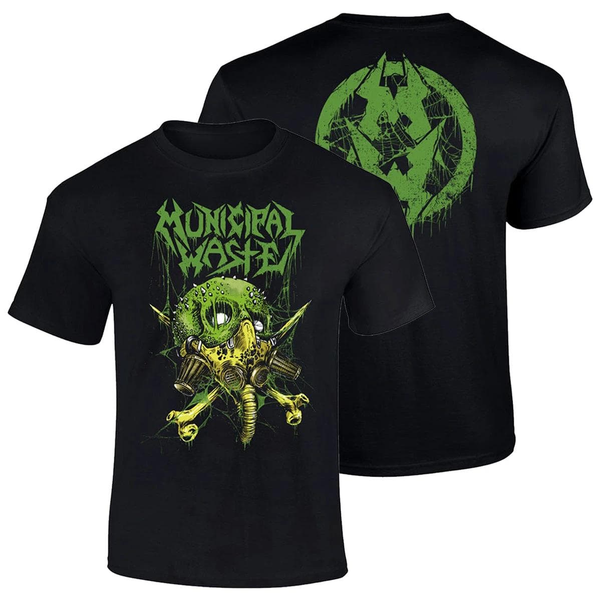 Tricou din bumbac cu grafică trupa thrash metal Municipal Waste pentru bărbați și femei, cu mânecă scurtă, cu imprimeu, topuri din bumbac,