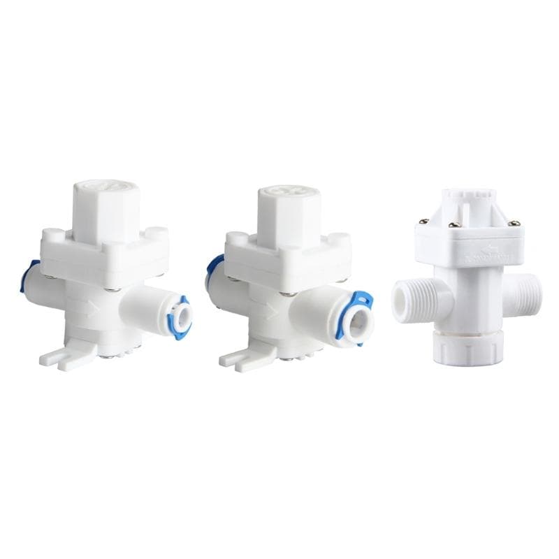 1/2in 3/8in 1/4in Adjustable Plastic Pressure Reducing Valve Water Pressure Regulator for Reverse-Osmosis Water System