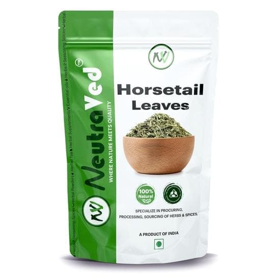 Frunze de Coada Calului NeutraVed pentru Creșterea Părului și Ceai de Coada Calului - 50g | Frunze de Coada Calului Supliment Natural pe Bază de