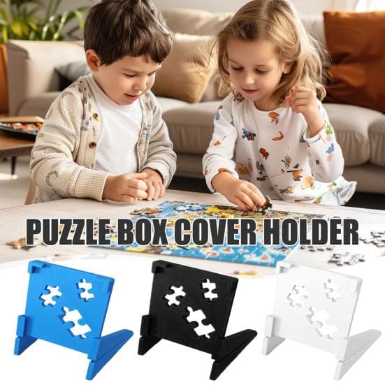 Suport de afișare cutie puzzle All-in-One Suport capac cutie puzzle piese detașabil Suport poster puzzle detașabil Accesoriu Cadou pentru adulți