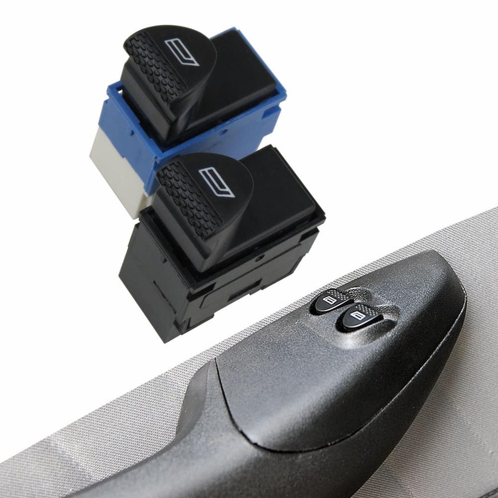 Buton comutator control geam fata stanga dreapta 6 pini 98809718 98809719 pentru FIAT Siena Albea Palio