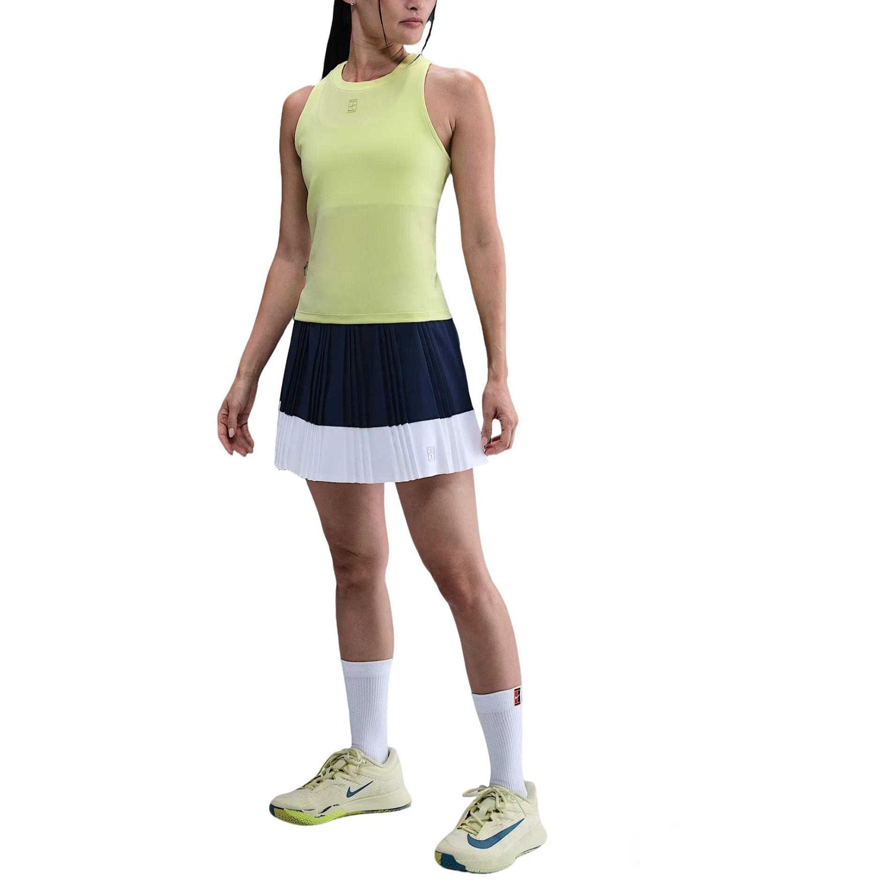 Top de tenis Nike Court Advantage fără mâneci, prietenos cu pielea, pulover FZ6658-736 pentru femei cm