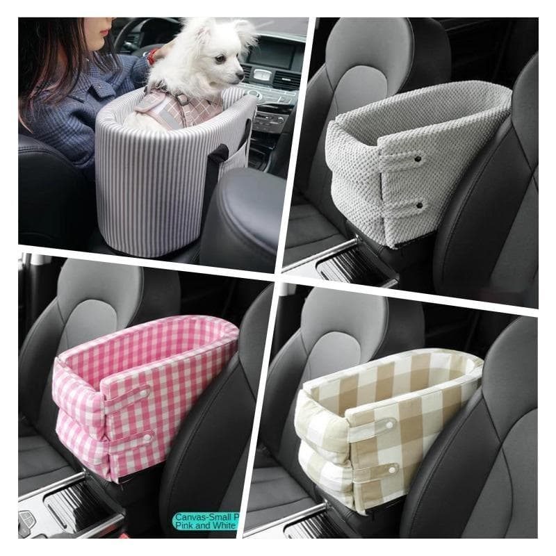 Scaun Auto Transportor Câine Coș Auto Câine Accesorii Cățel pentru Mașină Pătuț Câine Mic Accesorii de Călătorie pentru Animale Articole