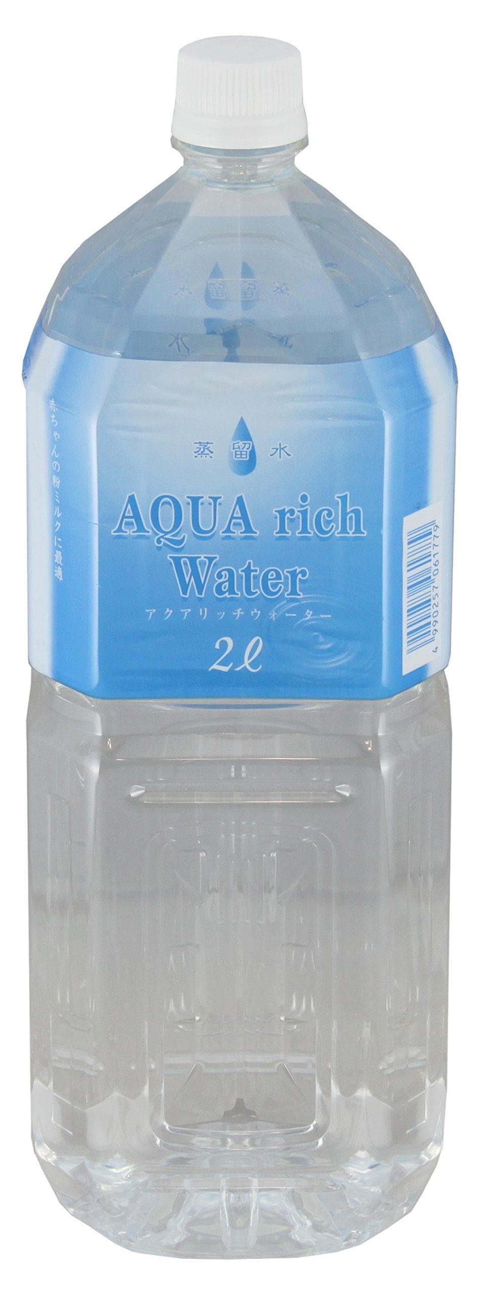 AQUA rich Water 2L x 6 bottles