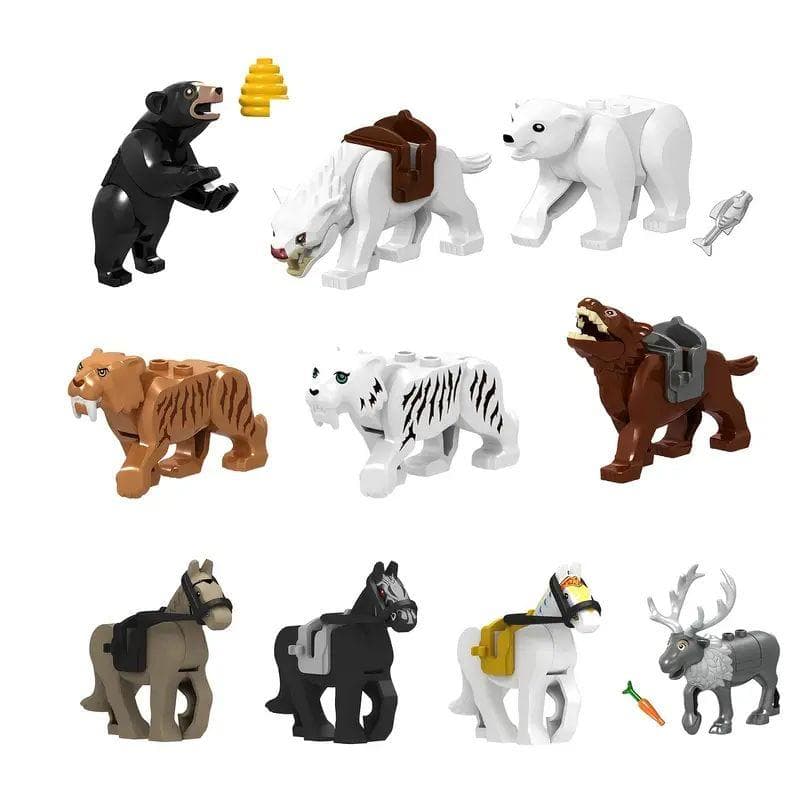 Luminează-ți casa sau biroul cu blocuri adorabile de animale - Cadou perfect pentru băieți și fete!