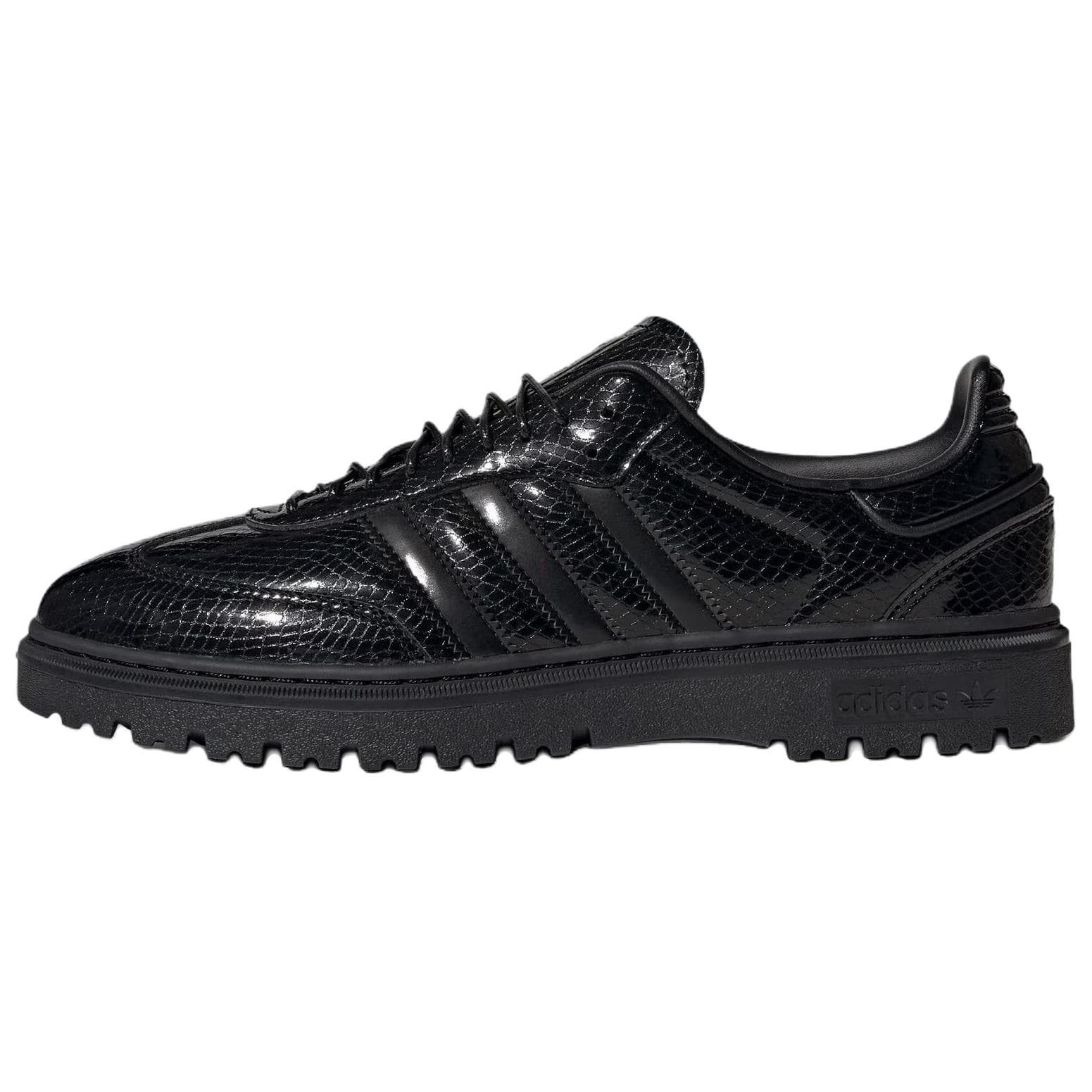Adidas Originals Samba Pantofi Casual cu Top Scund Rezistenți la Abraziune Unisex Adidași Negri KI6278 cm negru