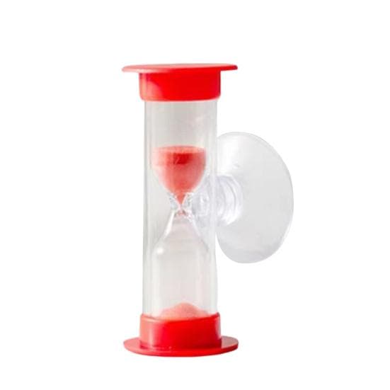 Cronometru clepsidra Cronometru clepsidra de 3 minute cu ventuză Sticla de nisip durabilă pentru Jocuri pentru copii Sala de clasă verde