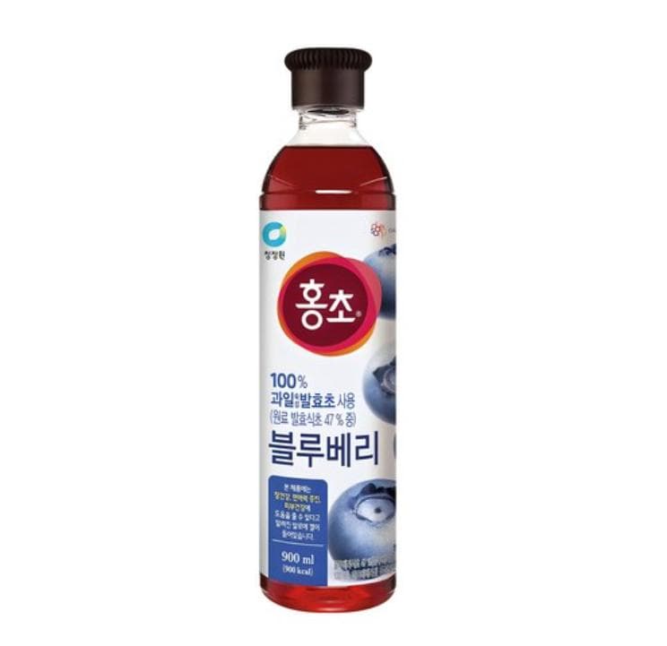 Oțet de băut Hongcho cu afine 900ml – Băutură răcoritoare și bogată în antioxidanți