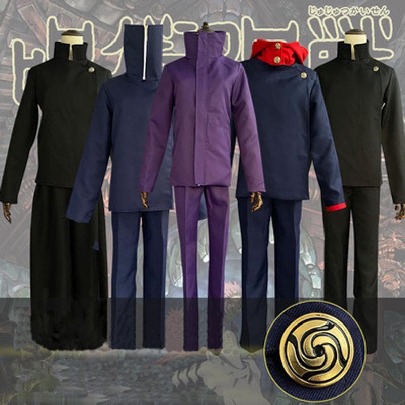 Costum Anime Cosplay Gojo Satoru Geto Suguru Anime Conjure Spate Ținute în două piese Costum Cosplay haine cm