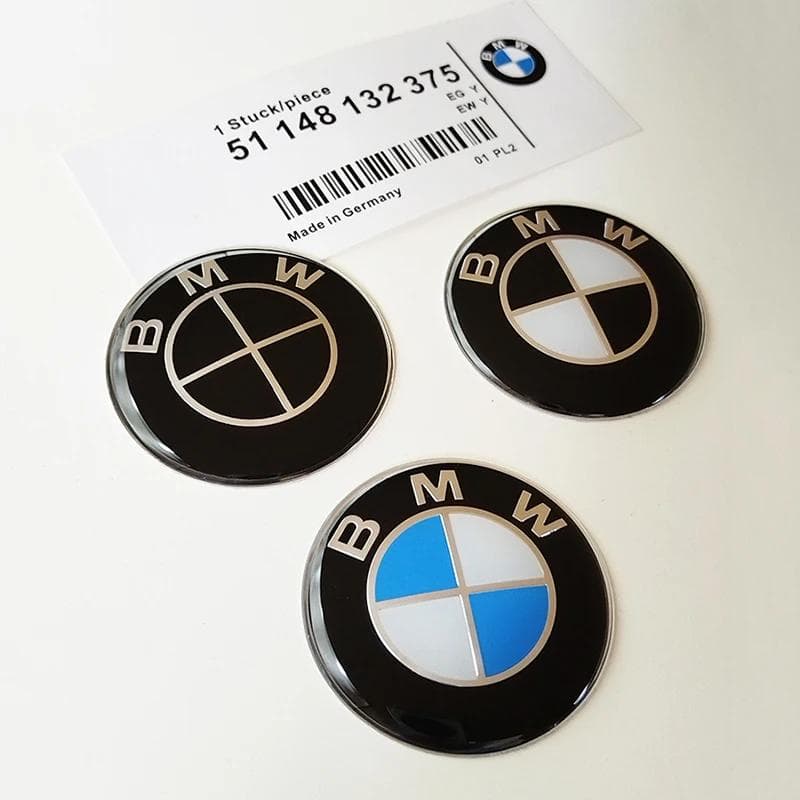 Autocolant Emblema Logo Insignă Capac Volan Mașină 45mm Pentru BMW E46 E39 E90 E36 E91 E62 E87 E53 F15 F16 F20 F30 X1 X3 X5 M3 M5