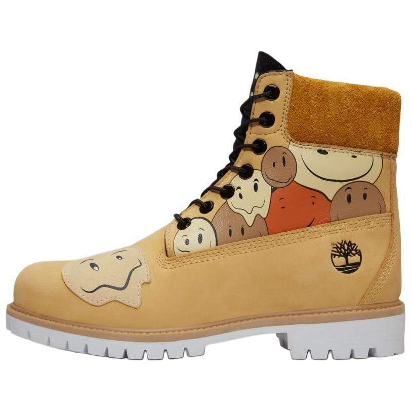 CNSTNT DVLPMNT x Timberland Ghete Premium Impermeabile de 6 Inch Față Zâmbitoare Topită Pantofi Sport Bărbați Galben Galben Mediu TB0A6G1R-EXM
