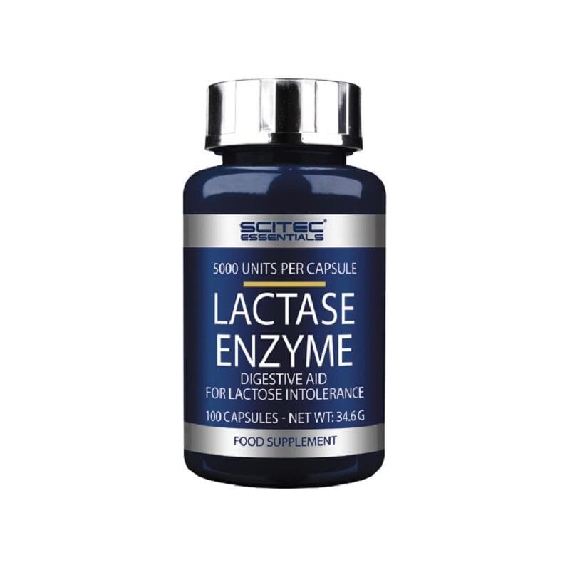 SCITEC NUTRITION - ENZIMA LACTAZĂ, 100 cap