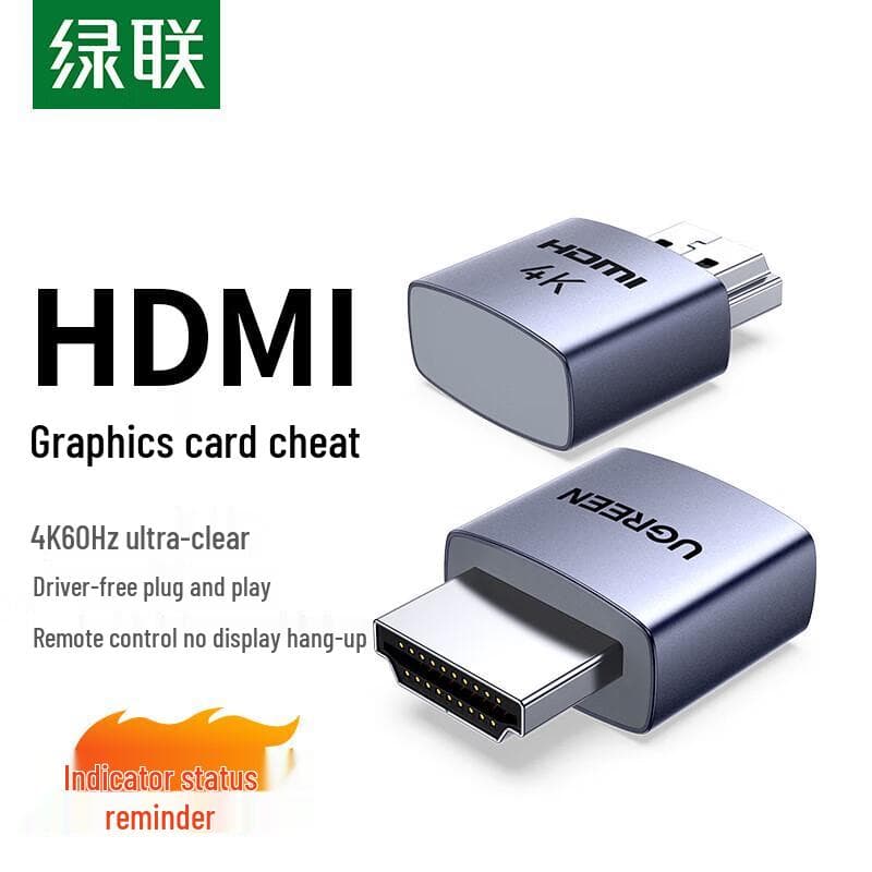 Ugreen 4K HDMI Virtual Display Emulator Dummy Plug
