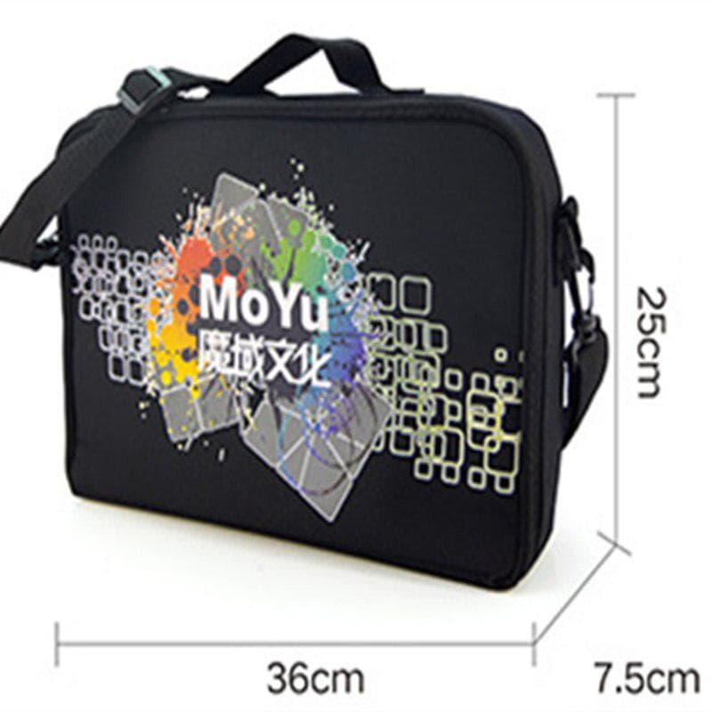 Geantă Cub Moyu 36 *25 *7 .5cm Dimensiune Genți de Umăr Negre Pentru Cub Magic Puzzle 2x2 3x3 4x4 5x5 6x6 7x7 8x8 9x9 10x10 Jucării Toate