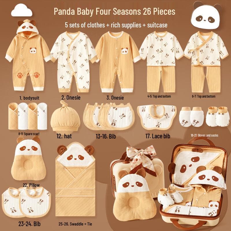 INSAHO Pure Cotton Newborn Baby Gift Set 66cm