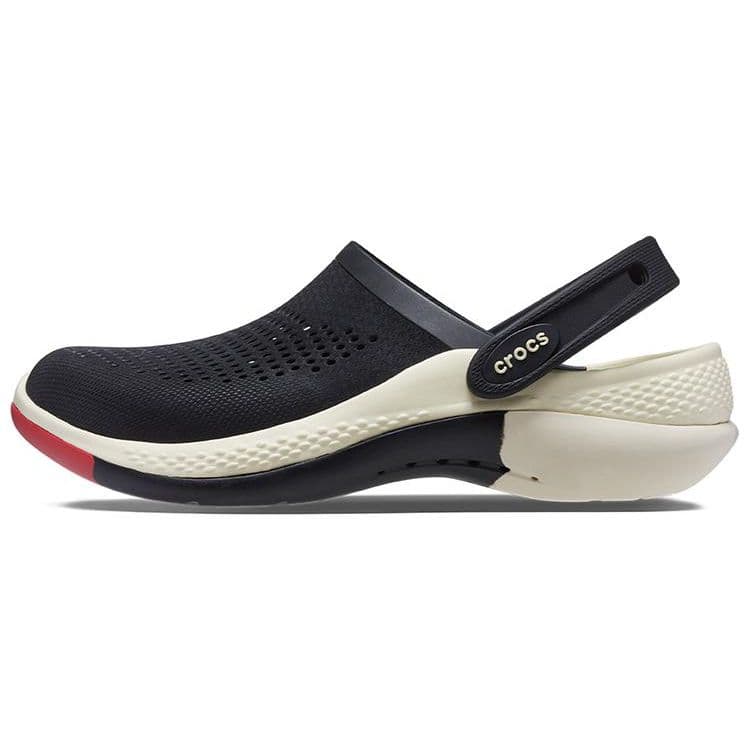 Crocs Literide 360 PU Saboți Casual Versatili Unisex Încălțăminte Negru 208281-0C4 cm