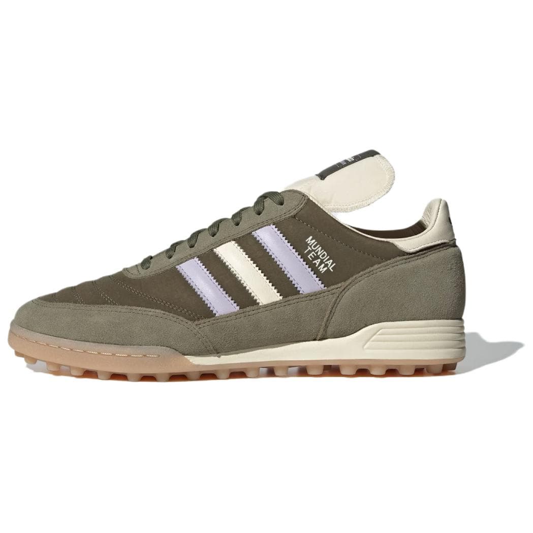 Adidas Originals Mundial Team Pantofi de Fotbal Confortabili Ușori Durabili Unisex Pantofi de Fotbal Verde JI3510 cm