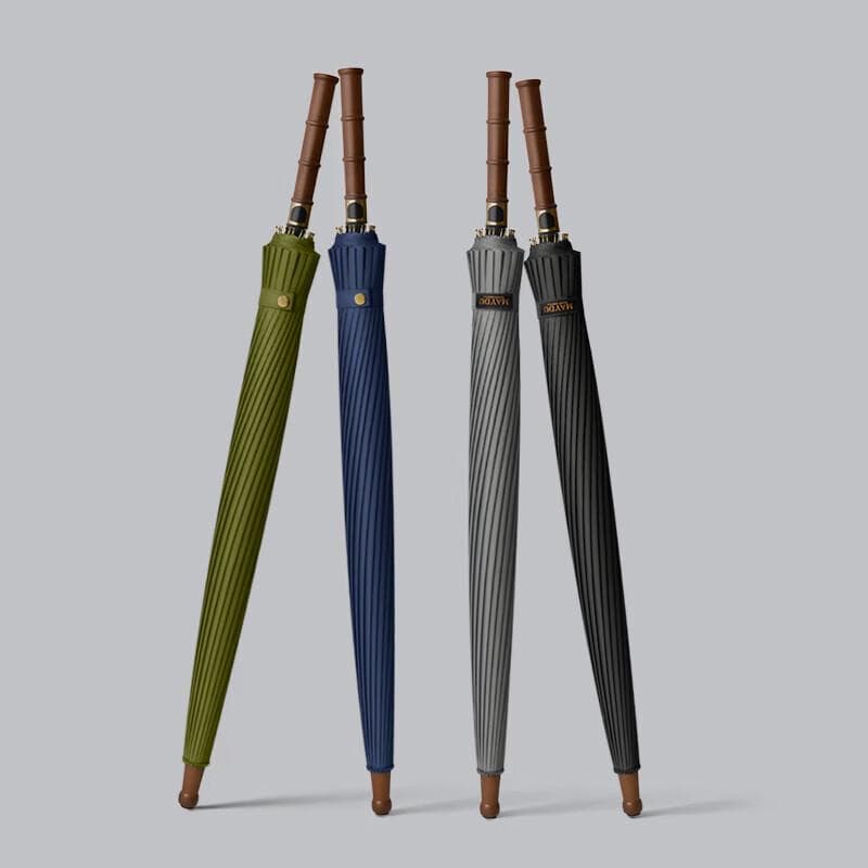 Maydu 24K Solid Wood Business Umbrella