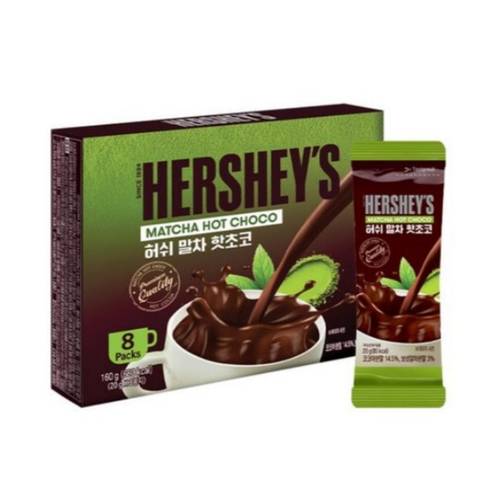 [Hershey's] Pudră de Ciocolată Caldă Matcha 20g x 8 plicuri