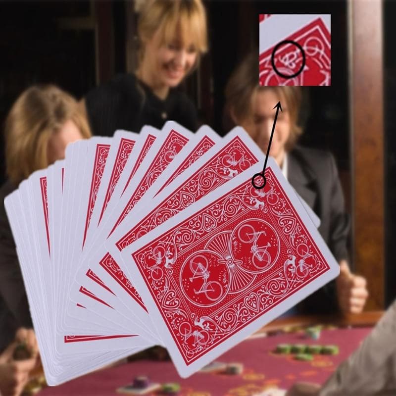 Cărți de poker marcate secrete Vedeți prin cărți de joc Jucării magice Trucuri magice simple și neașteptate
