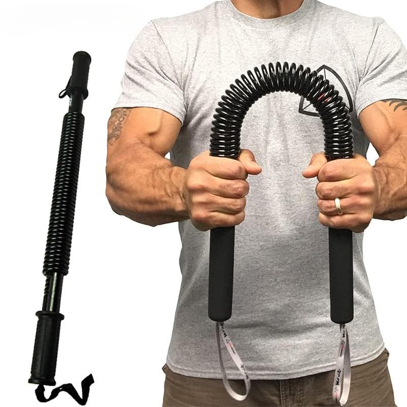 Întăritor de brațe Întăritor de braț multifuncțional de primăvară Echipament de fitness pentru interior Bară reglabilă de forță a
