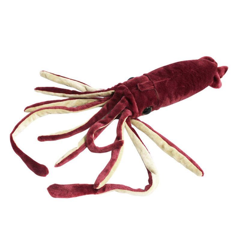 Calmar Gigant de Pluș Simulare Caracatiță Jucărie Mare Păpușă Animal de Pluș Cadou pentru Copii