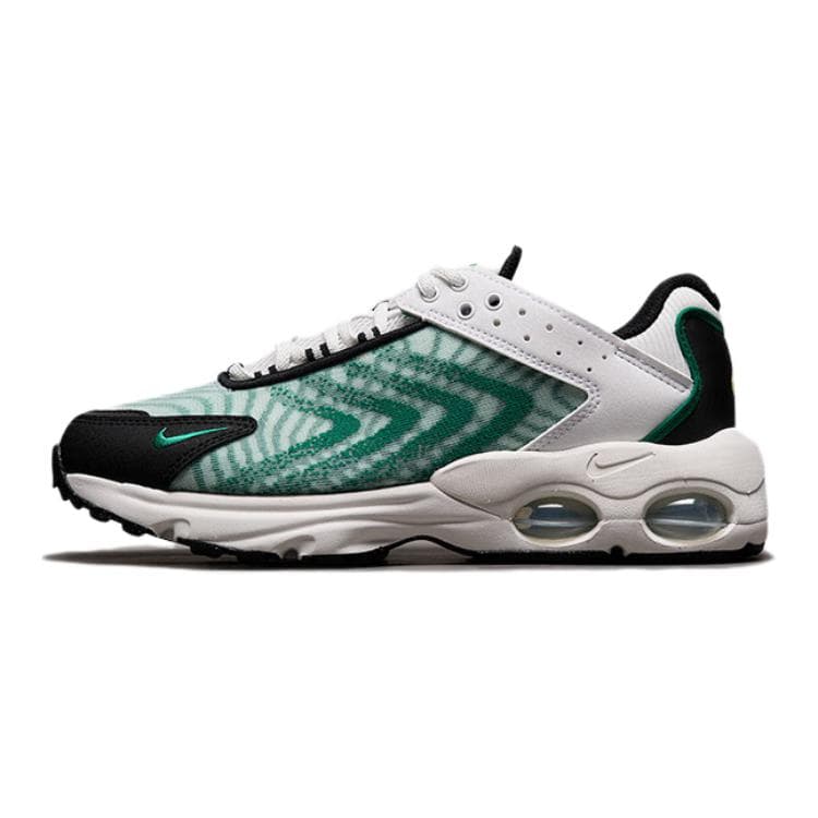 Pantofi de alergare casual Nike Air Max TW Piele sintetică Amortizare cu aer Top jos Copii Pantofi de alergare pentru copii Negru Alb Verde