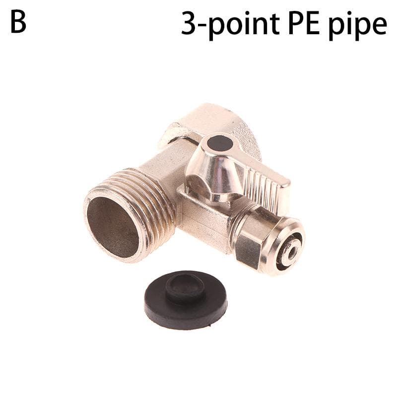 Adaptor Purificator Filtru Apă 1/2'' La 1/4  Robinet Sferic Robinet Aliaj Zinc Sigur Racord Universal Accesorii Valvă