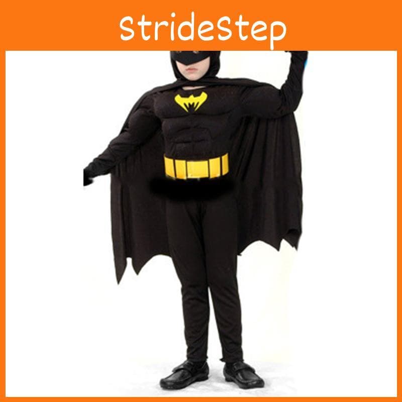 Costum minunat de Halloween pentru copii Supererou Batman Superman Costum Cosplay Pentru Băieți și Fete 120-130cm