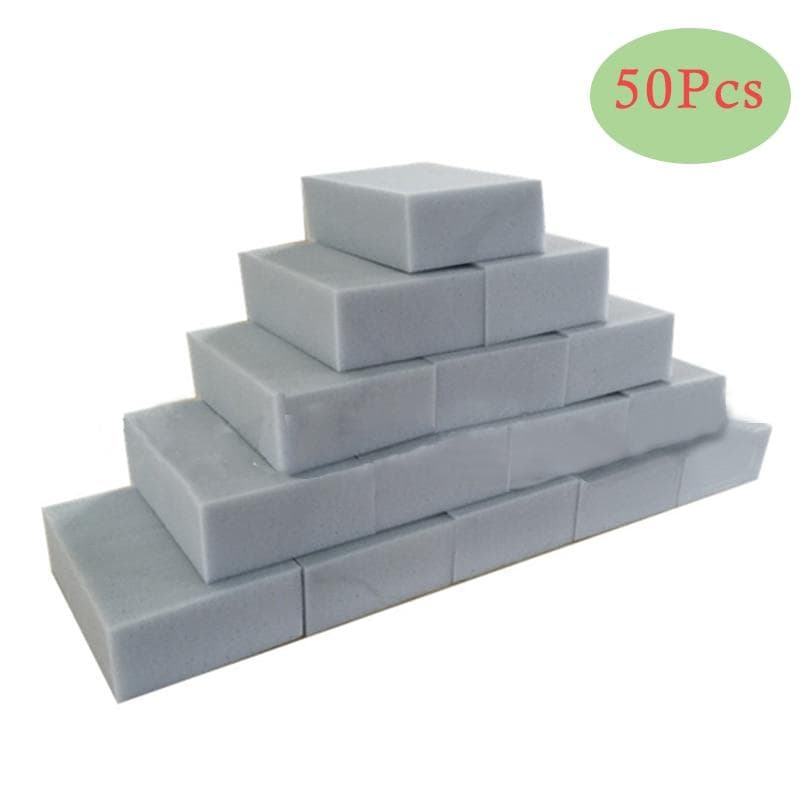 1pcs/50pcs/100pcs/lot Gray Magic Sponge Eraser Cleaning Multi-functional Melamine Sponge 100*60*20mm KTY alb