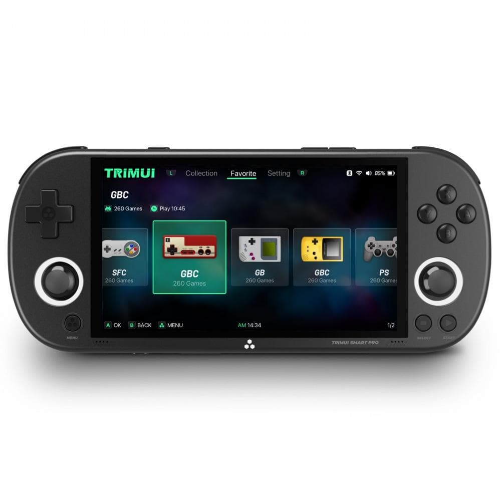 Consola de jocuri retro PSP cu sursă deschisă Smart Pro de 5 inchi alb