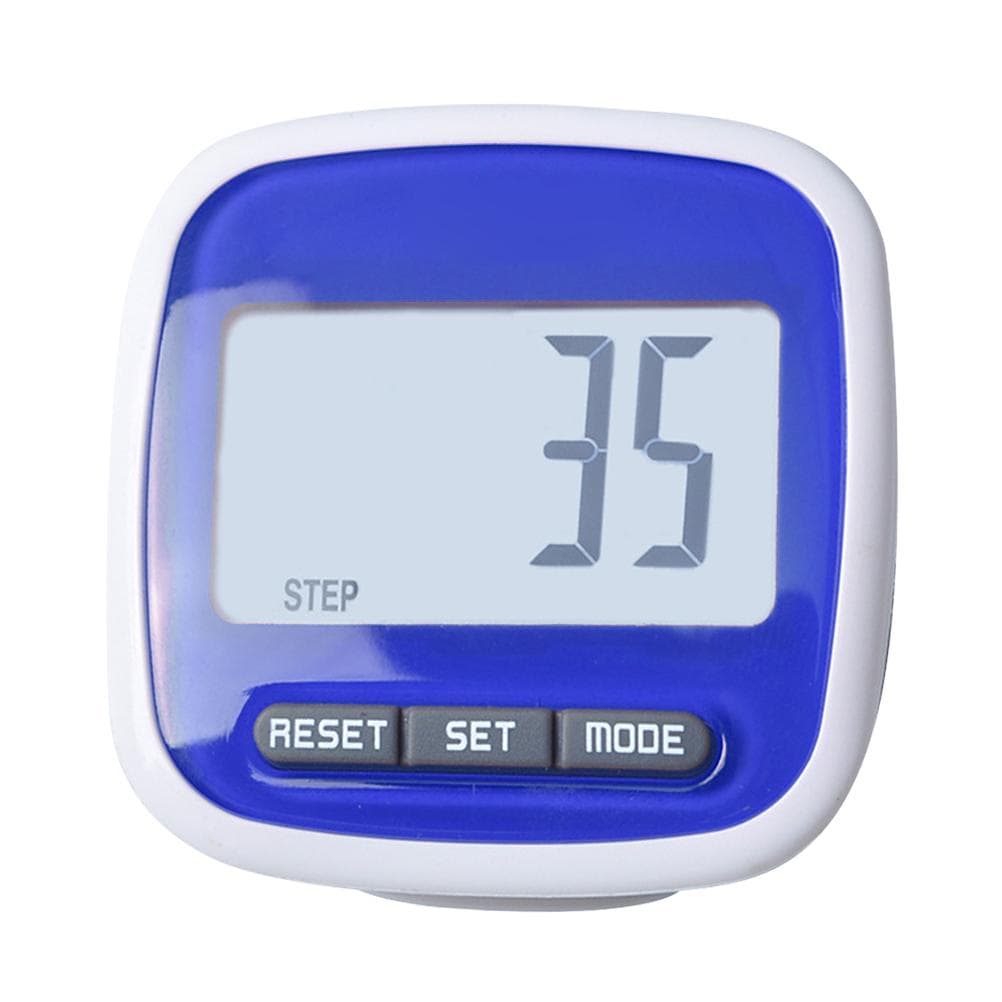 Pedometru simplu Afișaj LCD 3D Contor de pași pe jos Pedometru de alergare Contor de pasometru de mers pe jos roșu